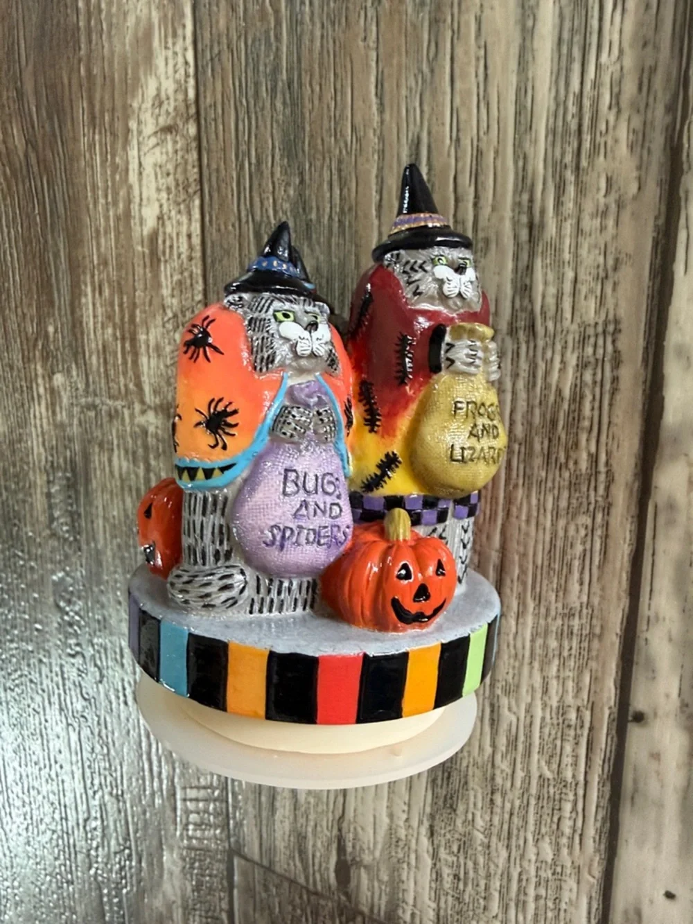 Halloween Cat Trio Wall Decor - Multi-Color